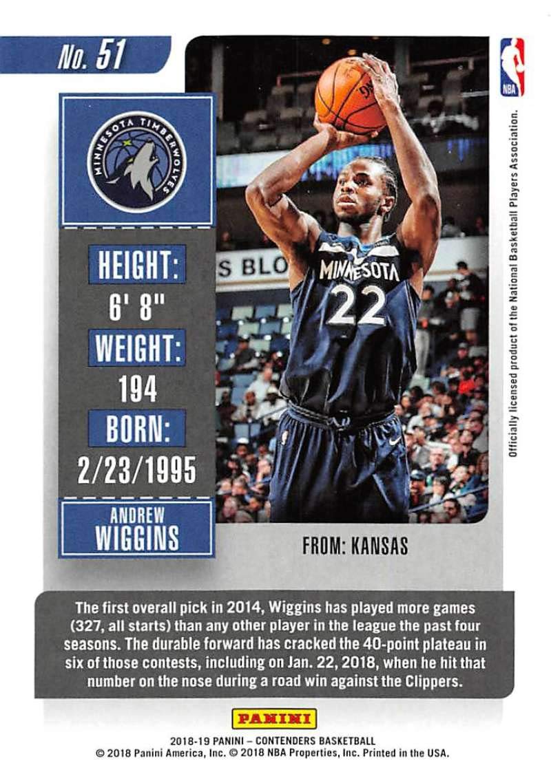 Amazon.com: 2018-19 NBA Contenders Game Ticket Green #51 Andrew